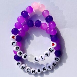 TAYLOR SWIFT Eras Tour Friendship Bracelet Speak Now PACK Long Live & Enchanted